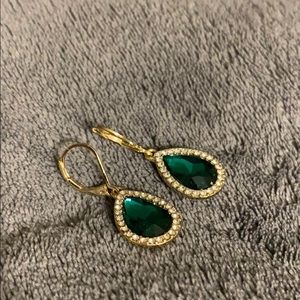 Emerald earrings